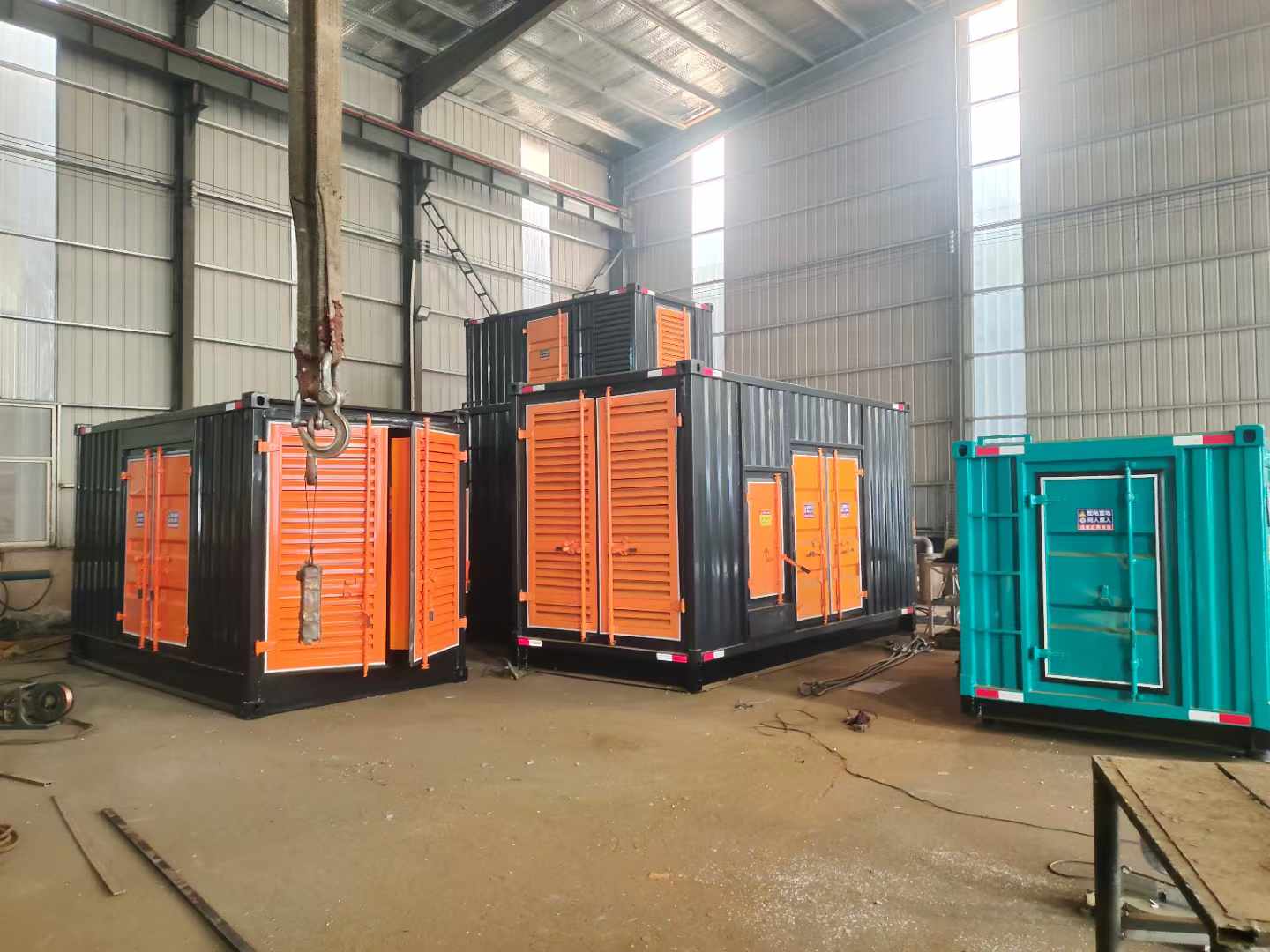 宁海500kw柴油发电机组可以带动多少功率设备？